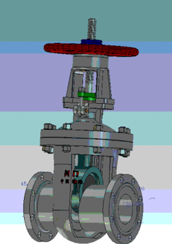 各种阀门工作原理动态图及试压方法(2)- 各种阀门工作原理动态图及试压方法(2)-